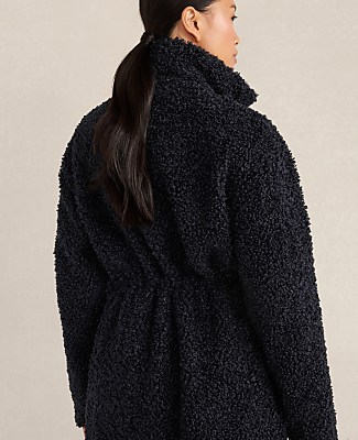 Haven Well Within Long Sherpa Coat