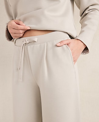 Haven Well Within Soft-Brushed Fleece Wide Leg Pants