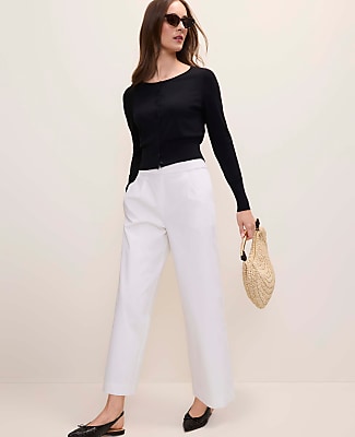 Petite Crew Neck Cardigan