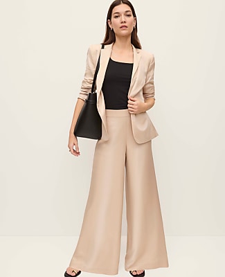 The Petite Hutton Blazer in Shine