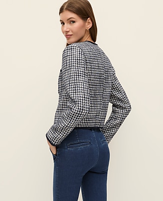 Weekend Tweed Crew Neck Jacket