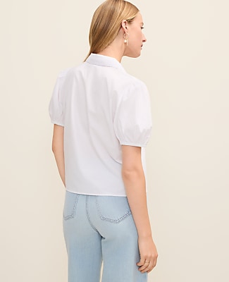 Weekend Lace Trim Blouse
