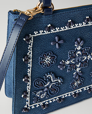 Beaded Crossbody Bag
