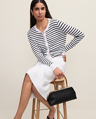 Bamboo Top Handle Bag