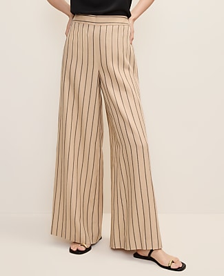 The Petite Striped Statement Palazzo Pant