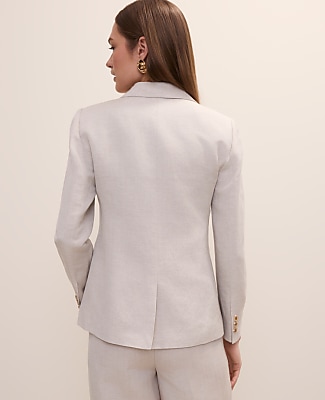 The Hutton Blazer in Linen Blend