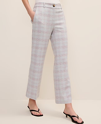 The Jayne Crop Trouser in Plaid