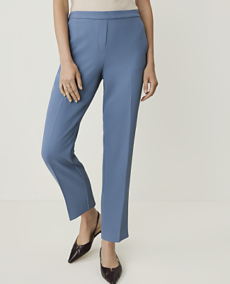 The Relaxed Ankle Pant in Fluid Crepe