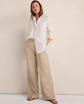 Haven Well Within Organic Cotton Twill Carpenter Pants - Willow Branch