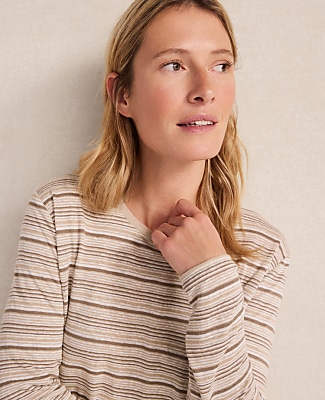 Haven Well Within Linen Jersey Crewneck Tee