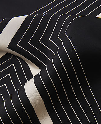 Geo Silk Scarf