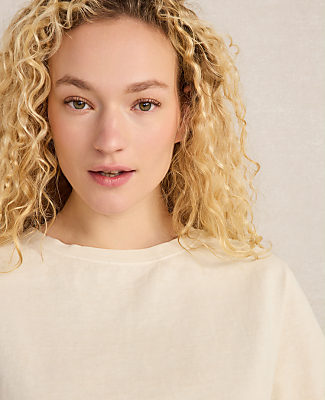 Haven Well Within Garment-Dyed Organic Cotton Jersey Knit Tee