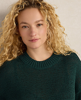 Haven Well Within Organic Cotton Linen Tape Yarn Sweater