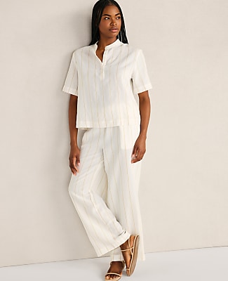 Haven Well Within Silky Linen Blend Drawstring Pants