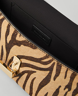 Haircalf Zebra Print Clutch
