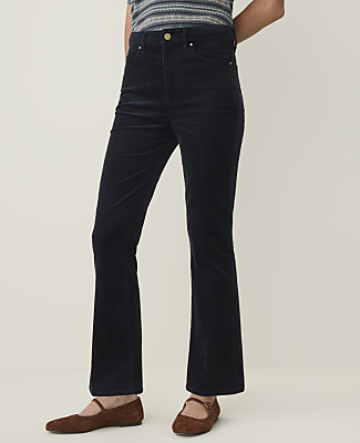 Petite Weekend Cropped Boot Pant in Corduroy
