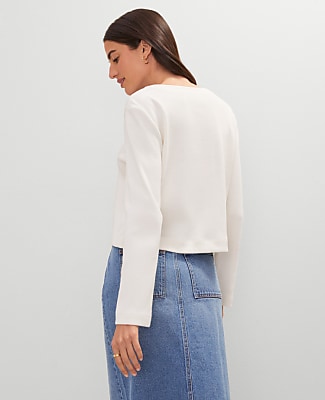 Weekend Collection Lace-Up Top
