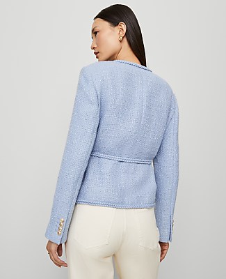 Tweed Belted Jacket