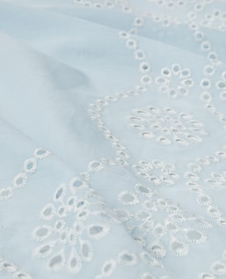 Eyelet Square Scarf