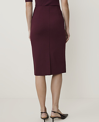 Ponte Pencil Skirt