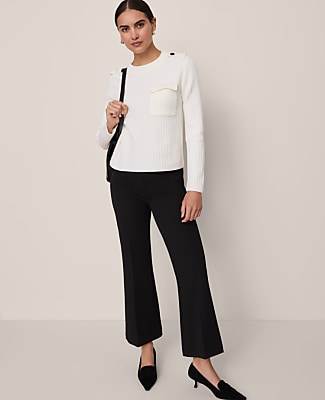 The Petite Side Zip Flare Pant