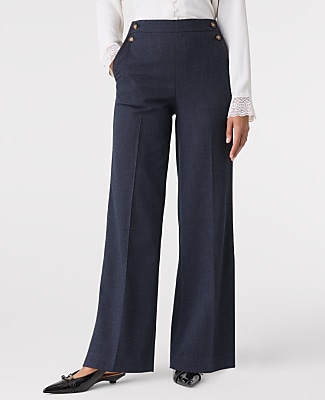 The Everyday Sailor Wide-Leg Pant in Denim