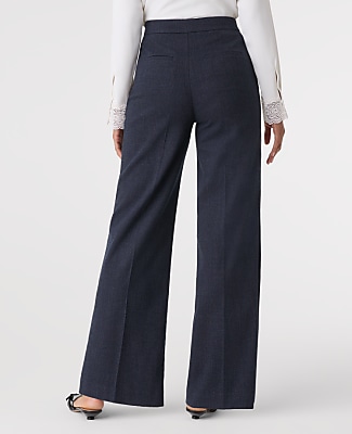 The Everyday Sailor Wide-Leg Pant in Denim