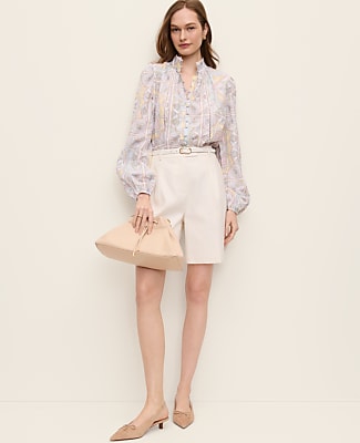 Paisley Embroidered Lace Blouse