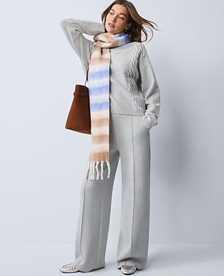 Weekend Mixed Cable Sweater