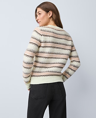 Weekend Relaxed Fair Isle Sweater