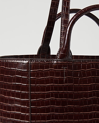Croco Tote Bag