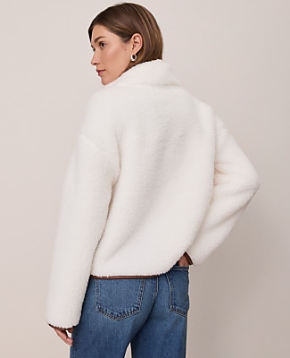 Weekend Half-Zip Sherpa Pullover