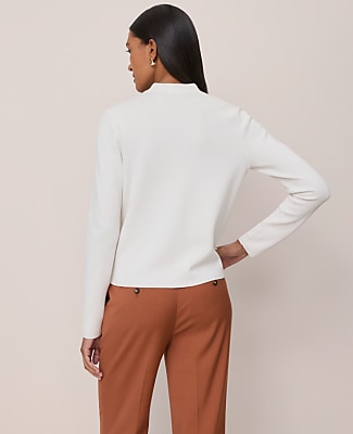 V-Neck Sweater Jacket