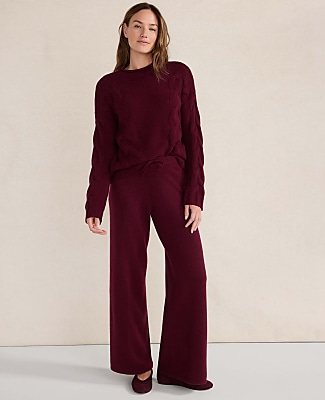 Haven Well Within Cashmere Cable Roll Neck Sweater