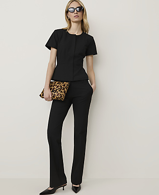 The Mid Rise Trouser in Seasonless Stretch - thumbnail 2