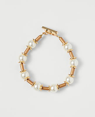 Pearl Tube Bracelet