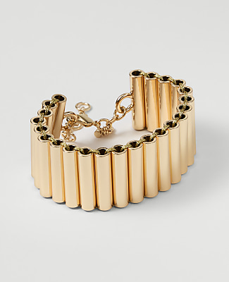 Metal Tube Bracelet