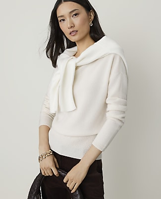 Cashmere Boatneck Sweater - thumbnail 4