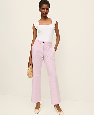 The Petite Jayne Crop Trouser In Gingham