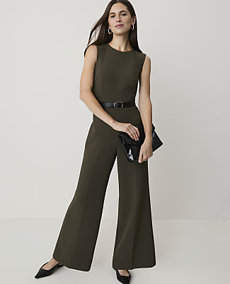 Belted Wide-Leg Jumpsuit
    