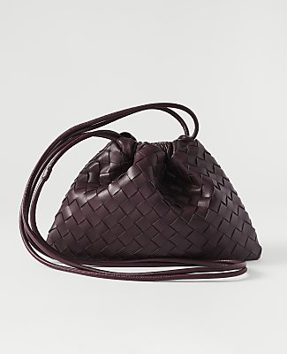 Cinched Woven Shoulder Bag - thumbnail 2