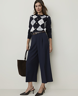 The Belted Culotte Pant