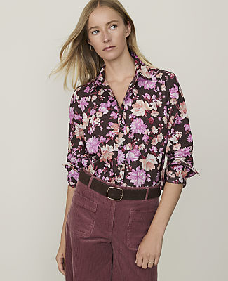 Weekend Floral Relaxed Perfect Shirt