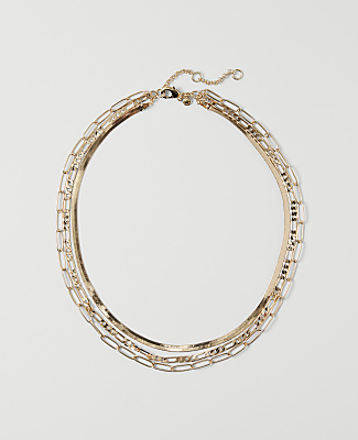 Layered Mix Chain Necklace