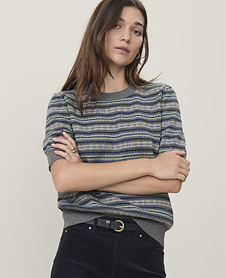Weekend Fairisle Modern Sweater Tee