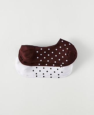 Polka Dot No Show Sock Set