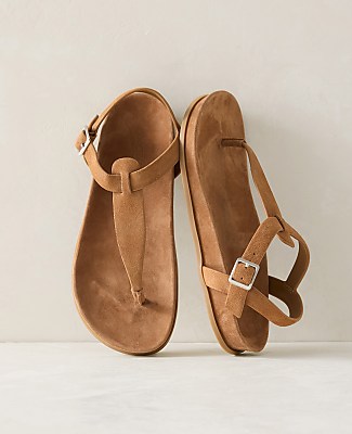 Haven Well Within Suede Thong Sandals - thumbnail 3