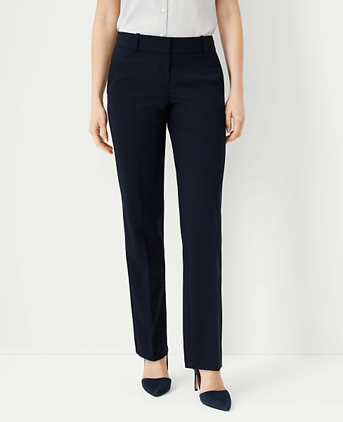The Petite Straight Pant In Seasonless Stretch