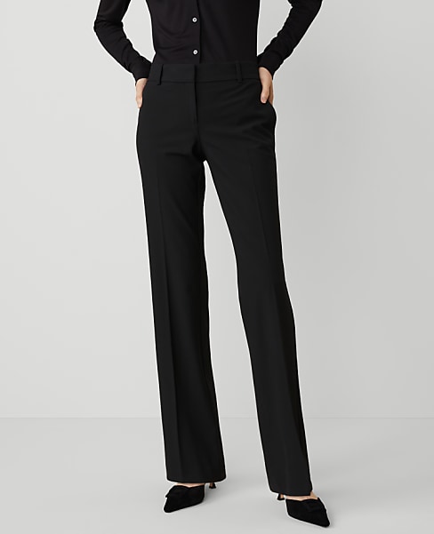 The Mid Rise Trouser in Seasonless Stretch