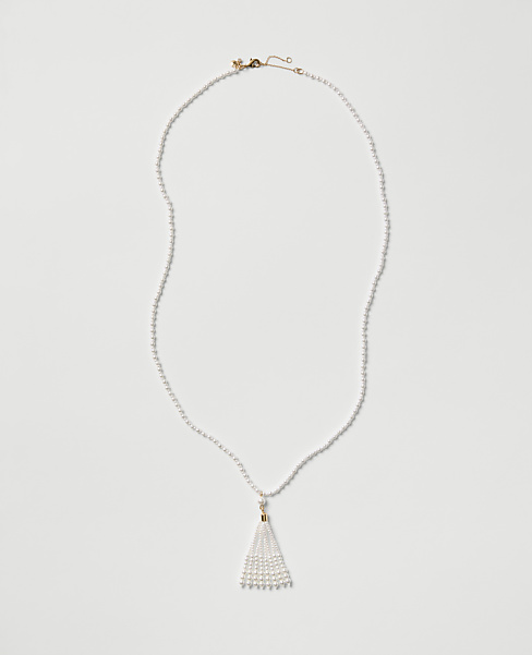 Pearl Tassel Necklace